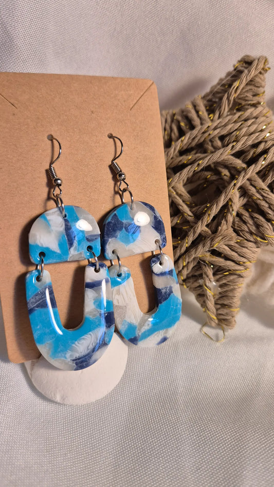 Boucle d'oreille 7,5cm