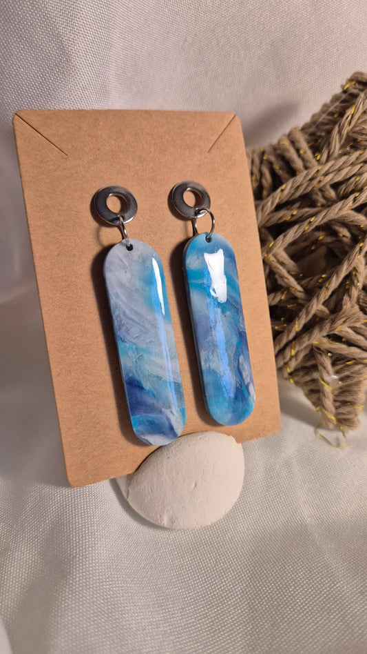 Boucle d'oreille 6,5cm