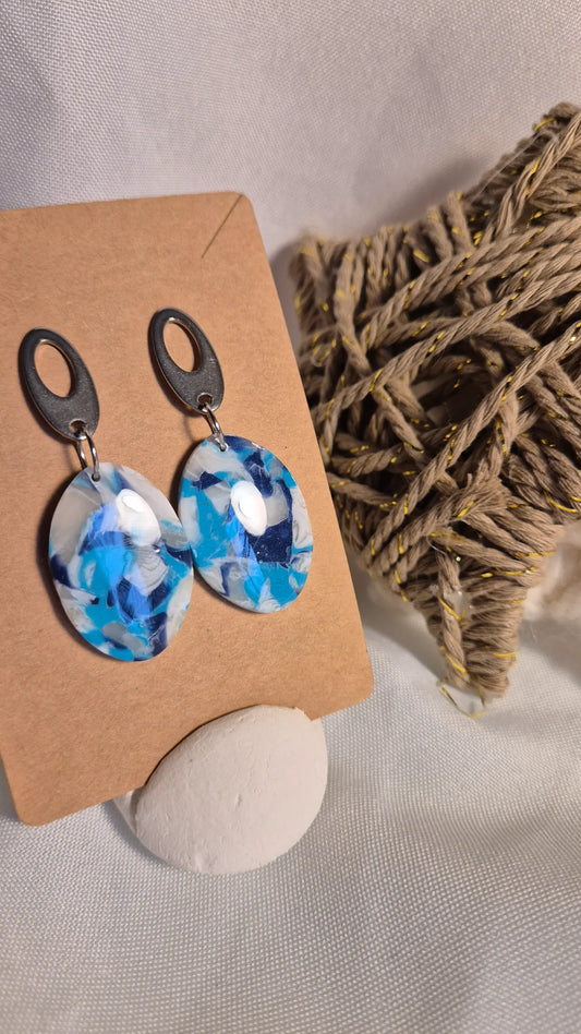 Boucle d'oreille 5,5cm