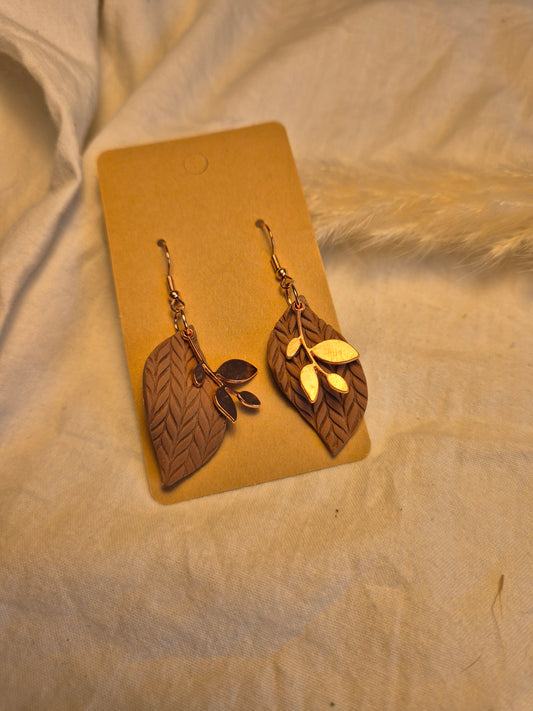 Boucle d'oreille 6cm