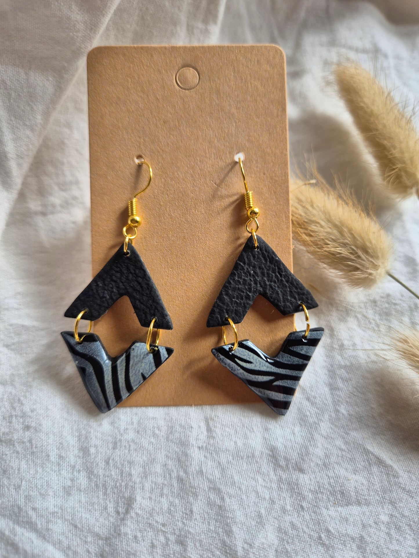 Boucle d'oreille 6cm