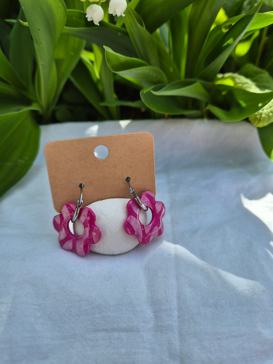 Boucle d'oreille 2,5cm