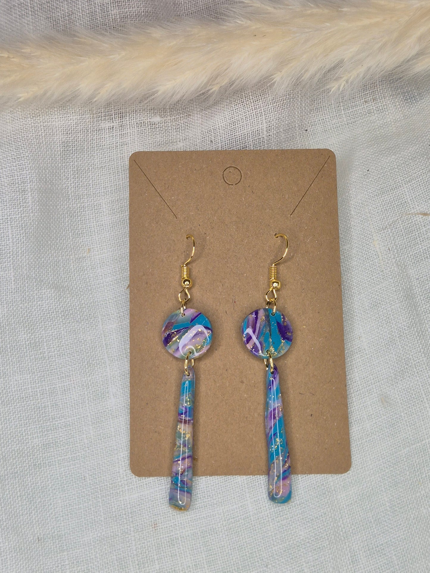 Boucle d'oreille 7,5cm