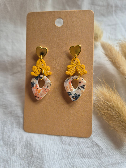 Boucle d'oreille 4cm