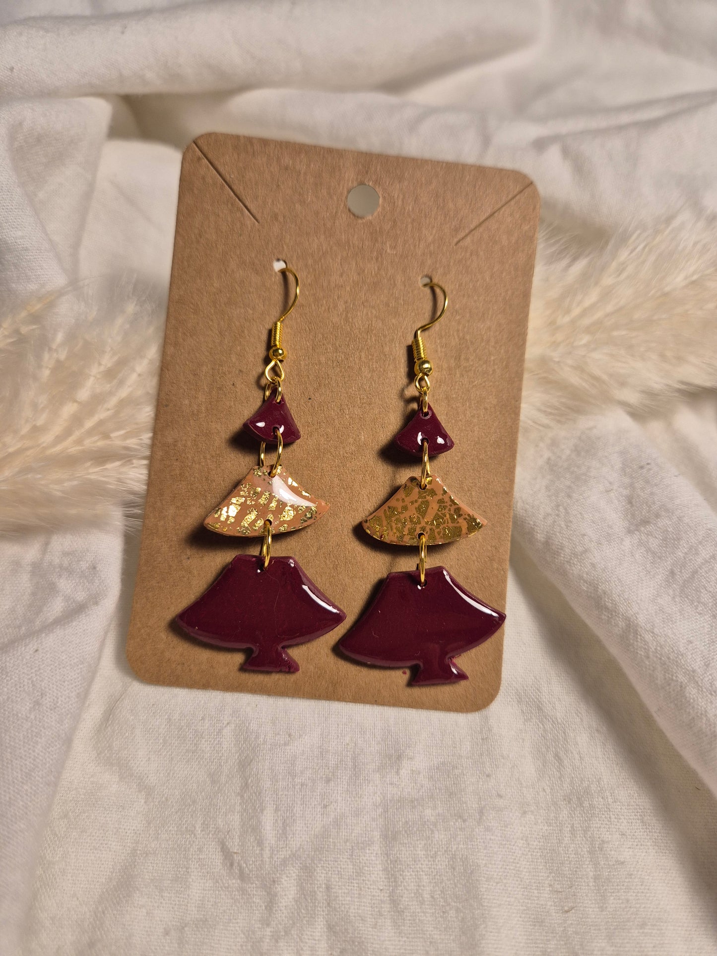 Boucle d'oreille 6,5cm