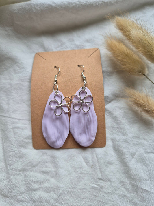 Boucle d'oreille 7cm