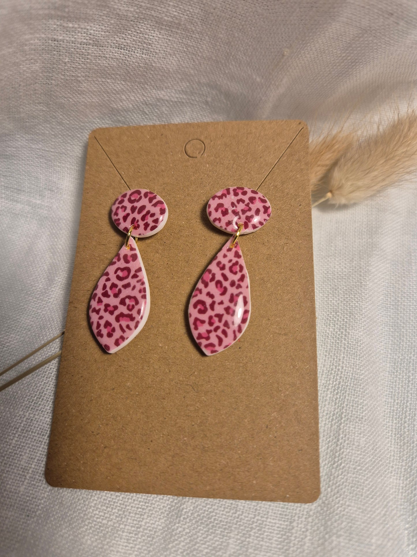 Boucle d'oreille 4cm