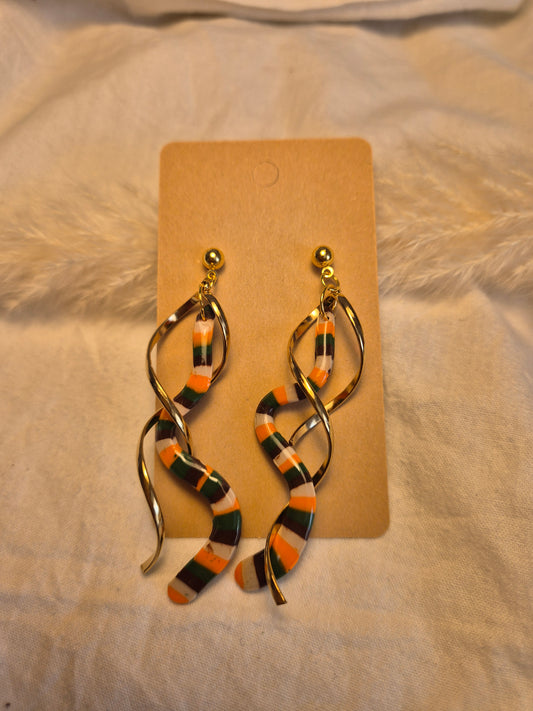 Boucle d'oreille 7,5cm