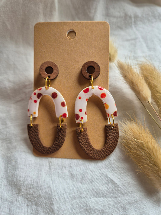 Boucle d'oreille 6cm