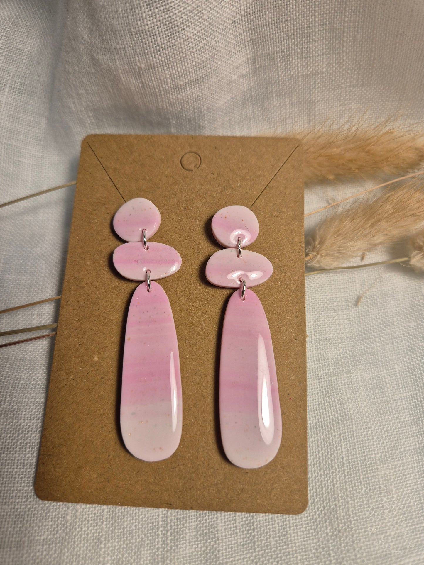 Boucle d'oreille 6cm