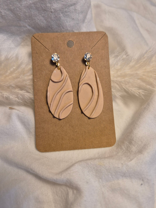 Boucle d'oreille 4,5cm