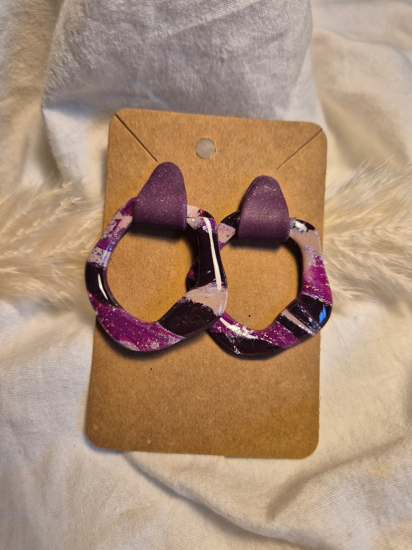 Boucle d'oreille 5cm