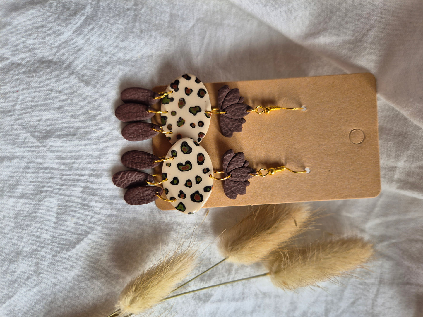 Boucle d'oreille 7cm