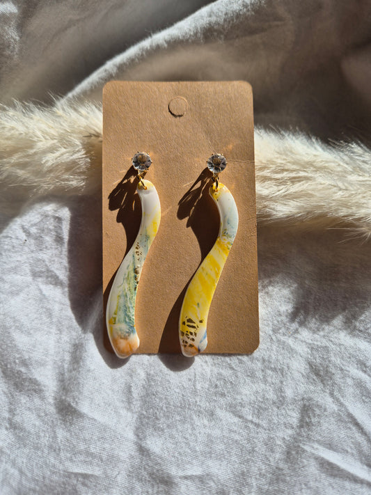 Boucle d'oreille 6,5cm