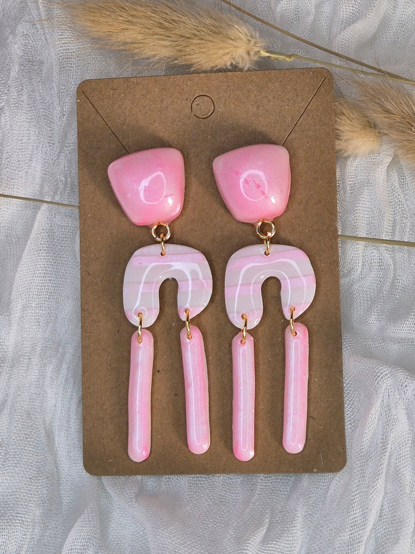 Boucle d'oreille 7cm