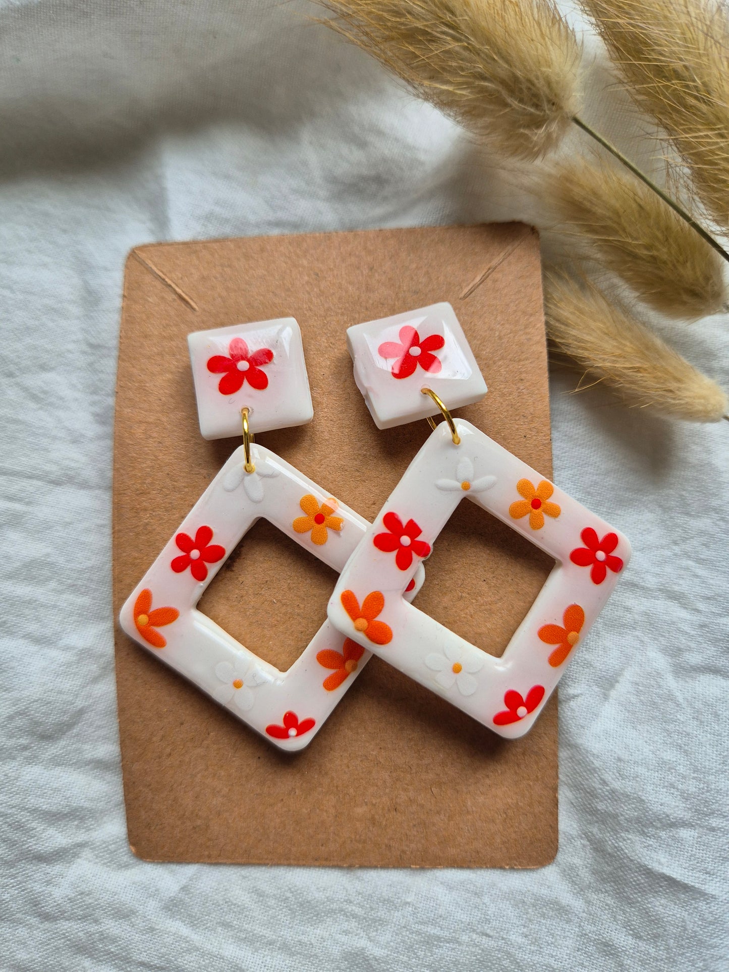 Boucle d'oreille 5,5cm