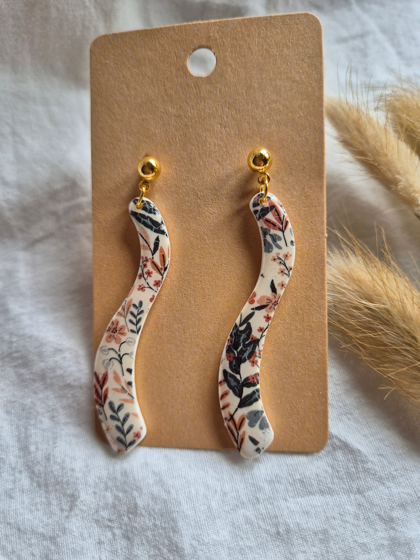 Boucle d'oreille 6cm