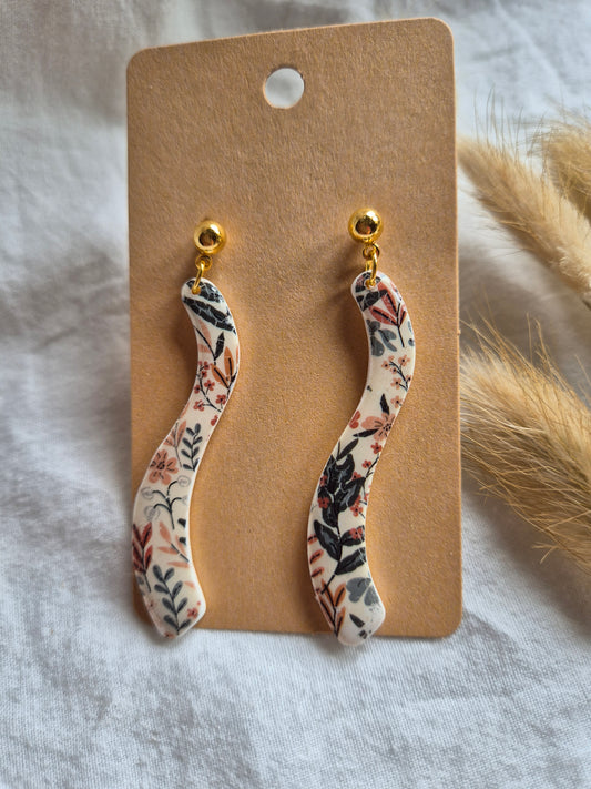 Boucle d'oreille 6cm