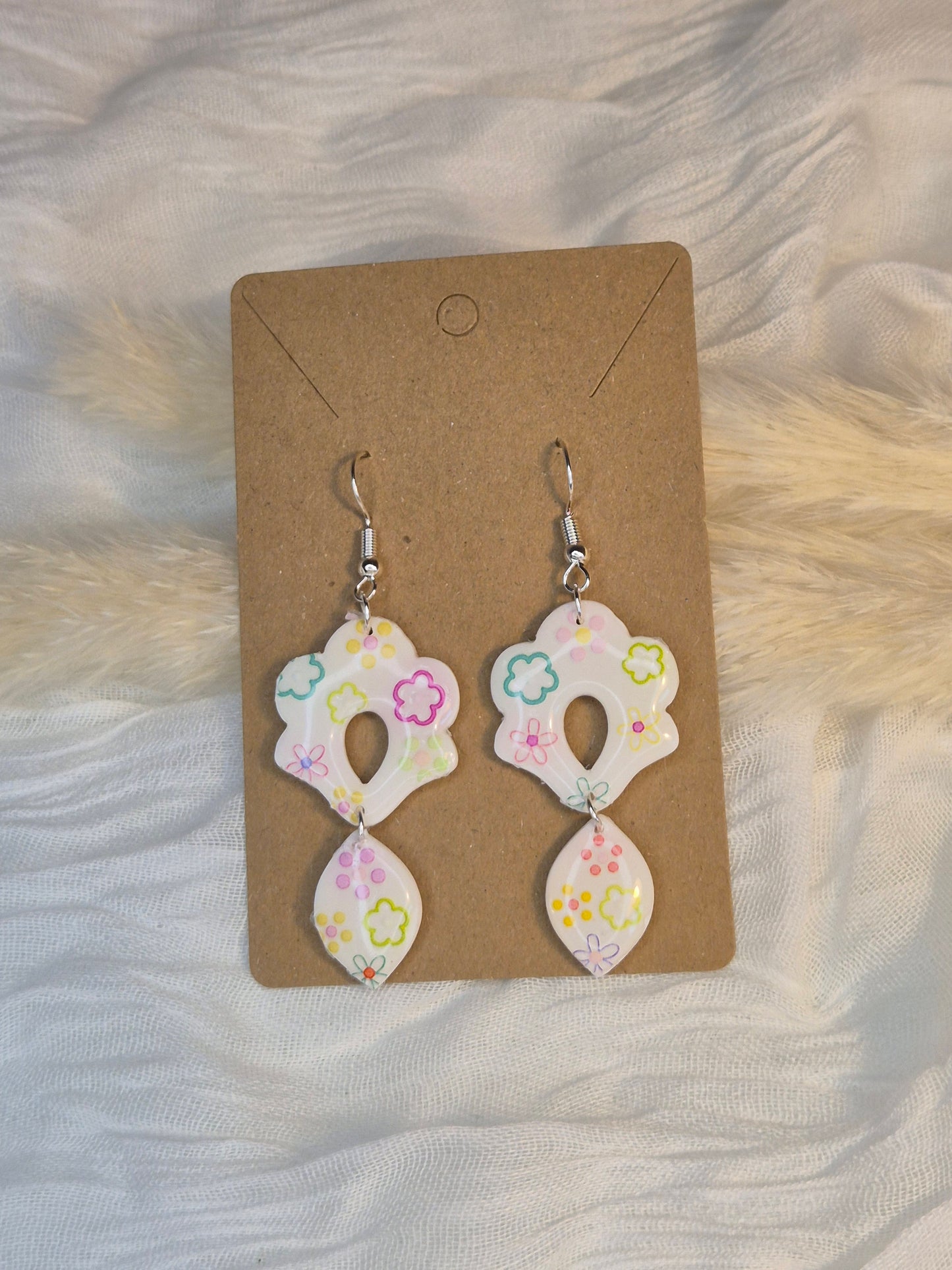 Boucle d'oreille 6,5cm