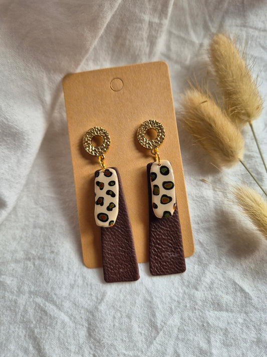 Boucle d'oreille 7cm