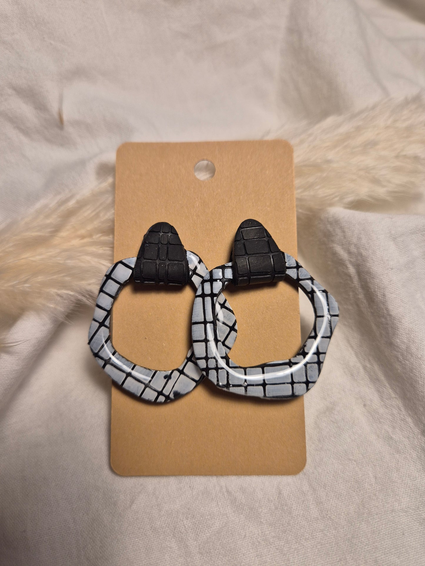 Boucle d'oreille 4,5cm