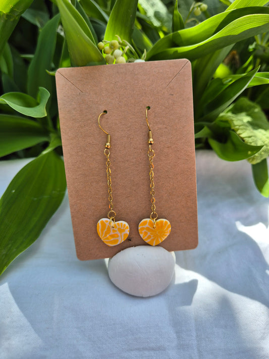 Boucle d'oreille 6,5cm