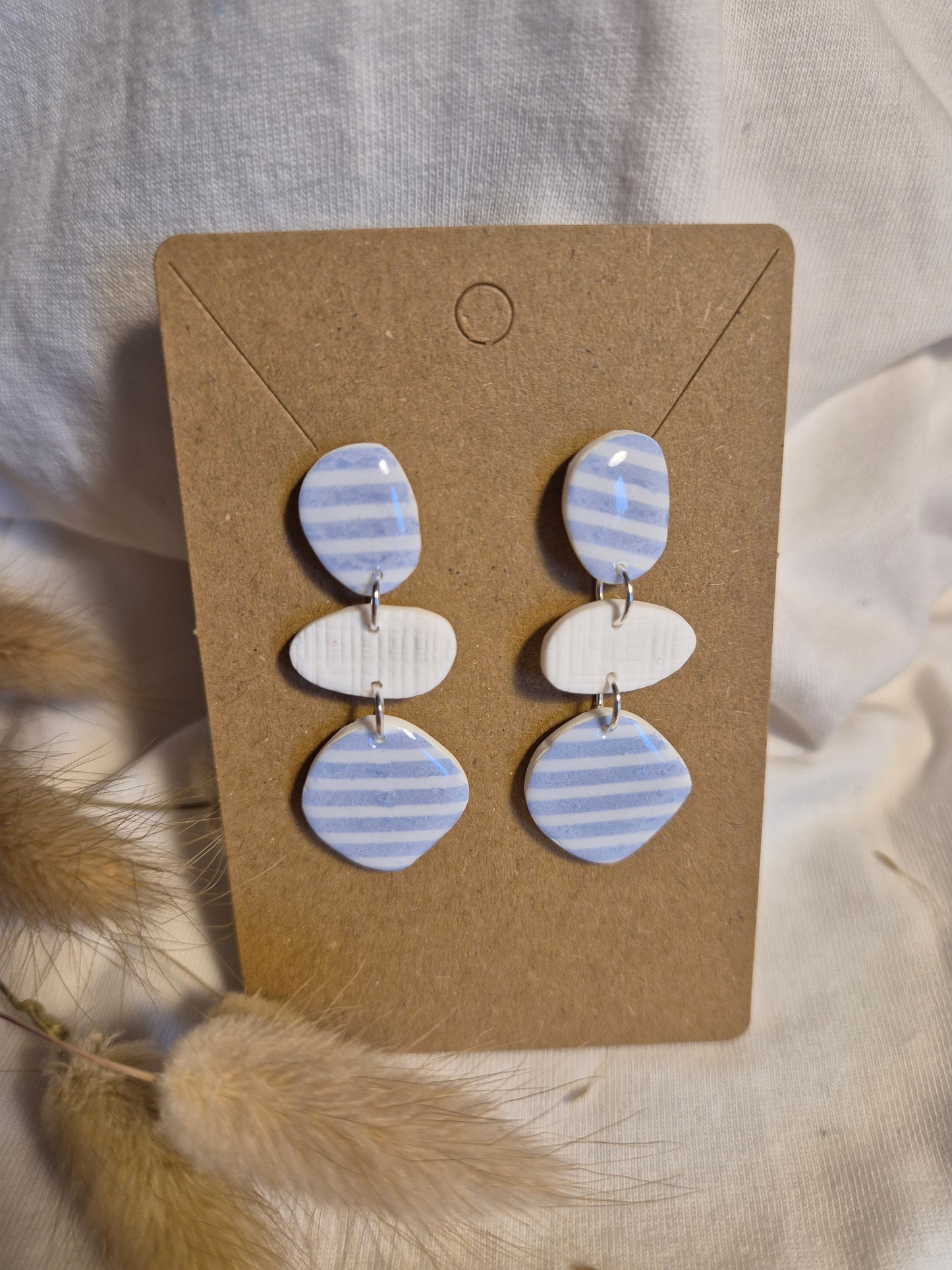 Boucle d'oreille 4,5cm