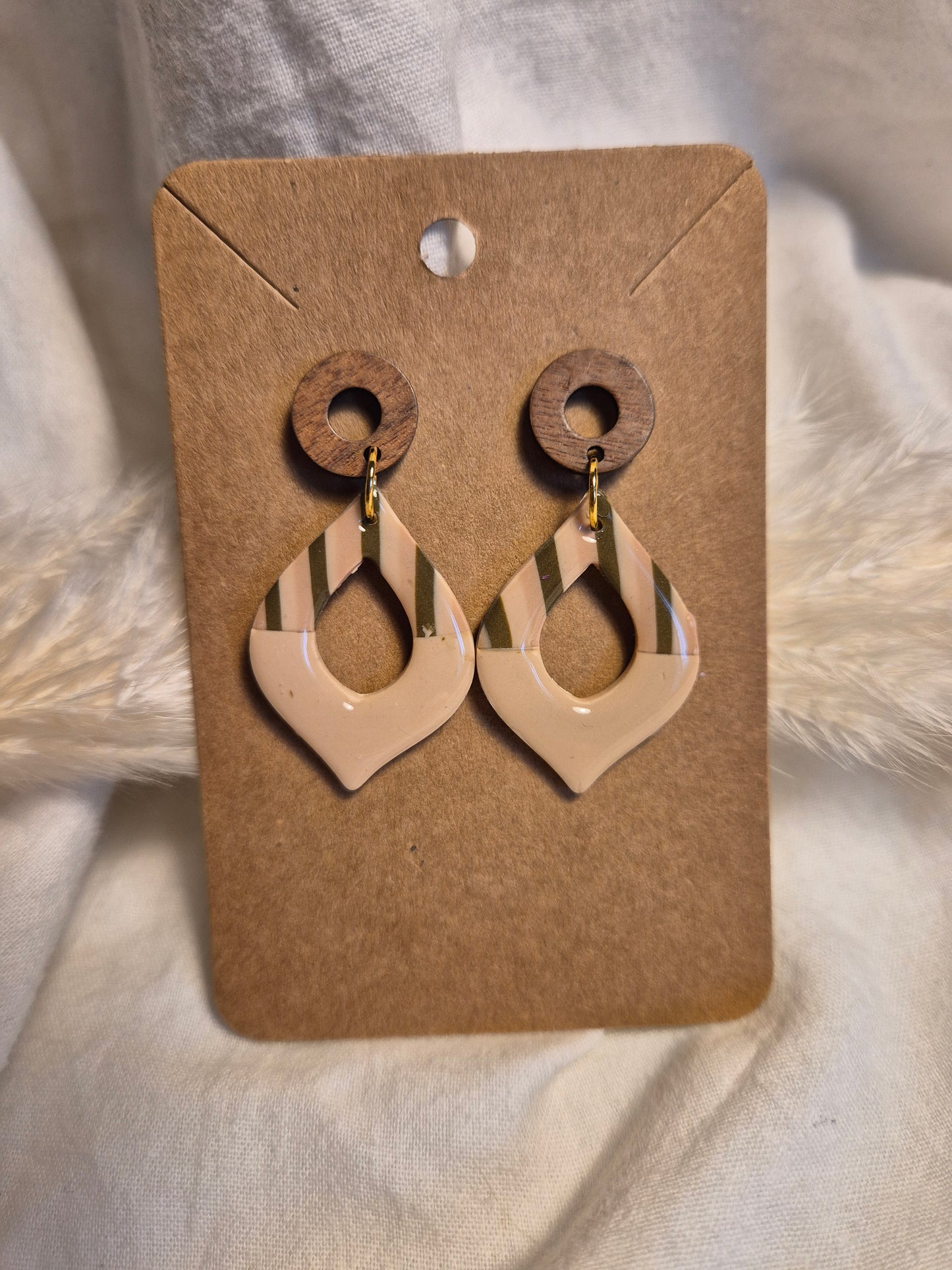 Boucle d'oreille 4,5cm