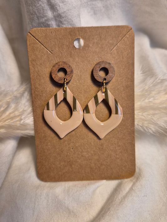 Boucle d'oreille 4,5cm