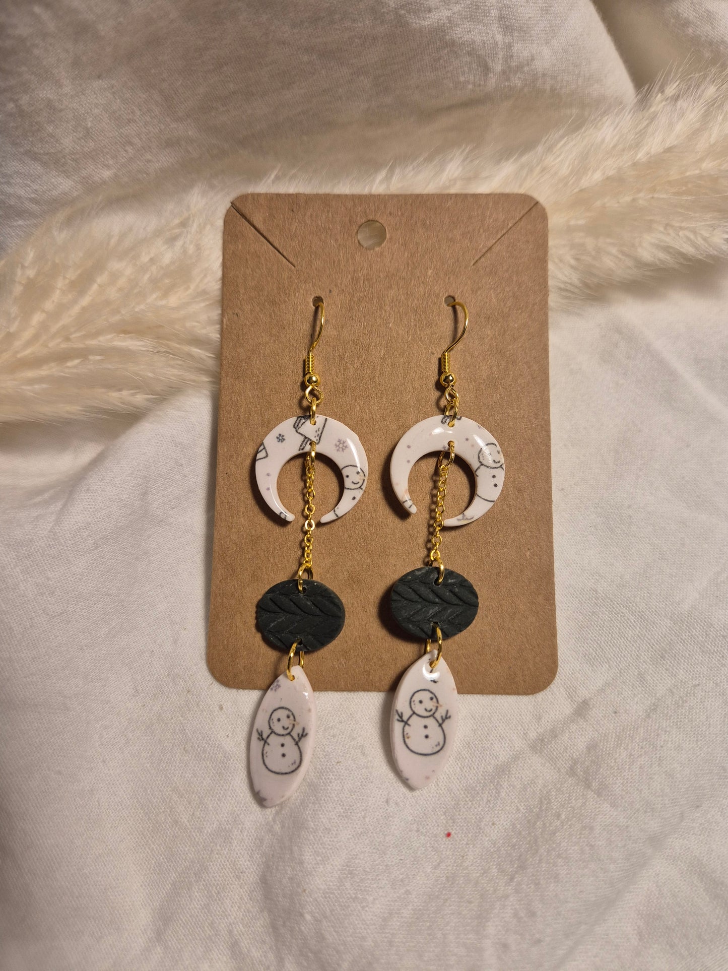 Boucle d'oreille 8,5cm