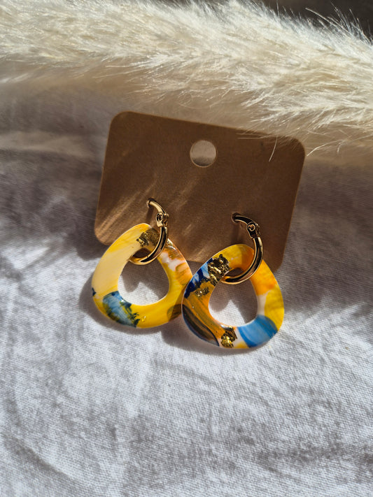 Boucle d'oreille 3cm