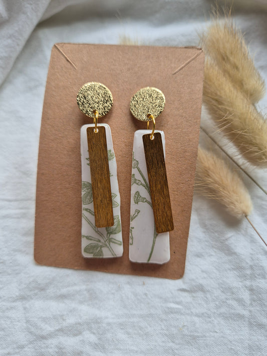 Boucle d'oreille 6,5cm