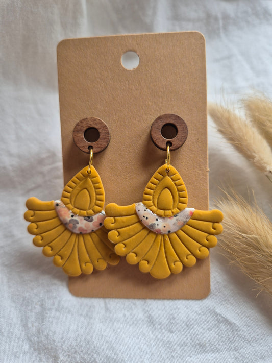 Boucle d'oreille 5,5cm