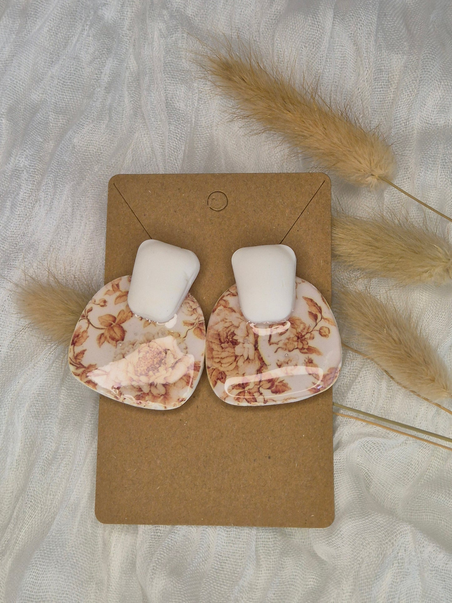 Boucle d'oreille 4cm