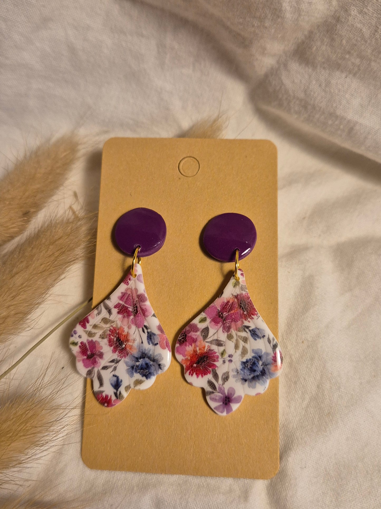 Boucle d'oreille 5,5cm