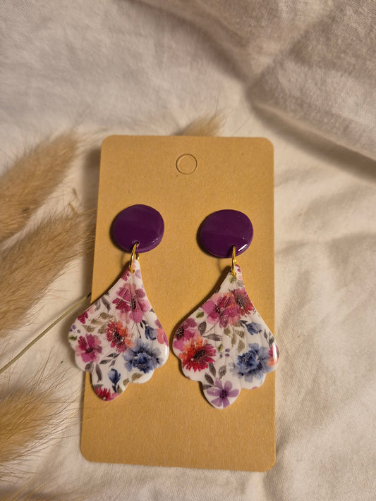 Boucle d'oreille 5,5cm