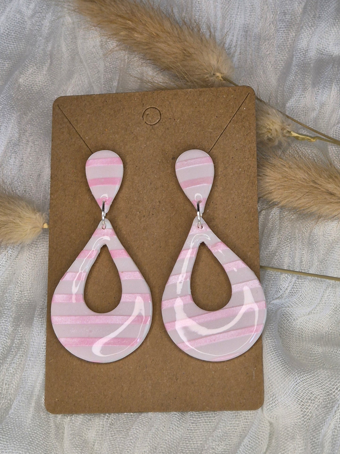 Boucle d'oreille 6cm