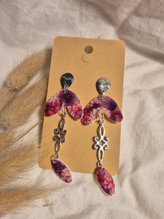 Boucle d'oreille 7,5cm