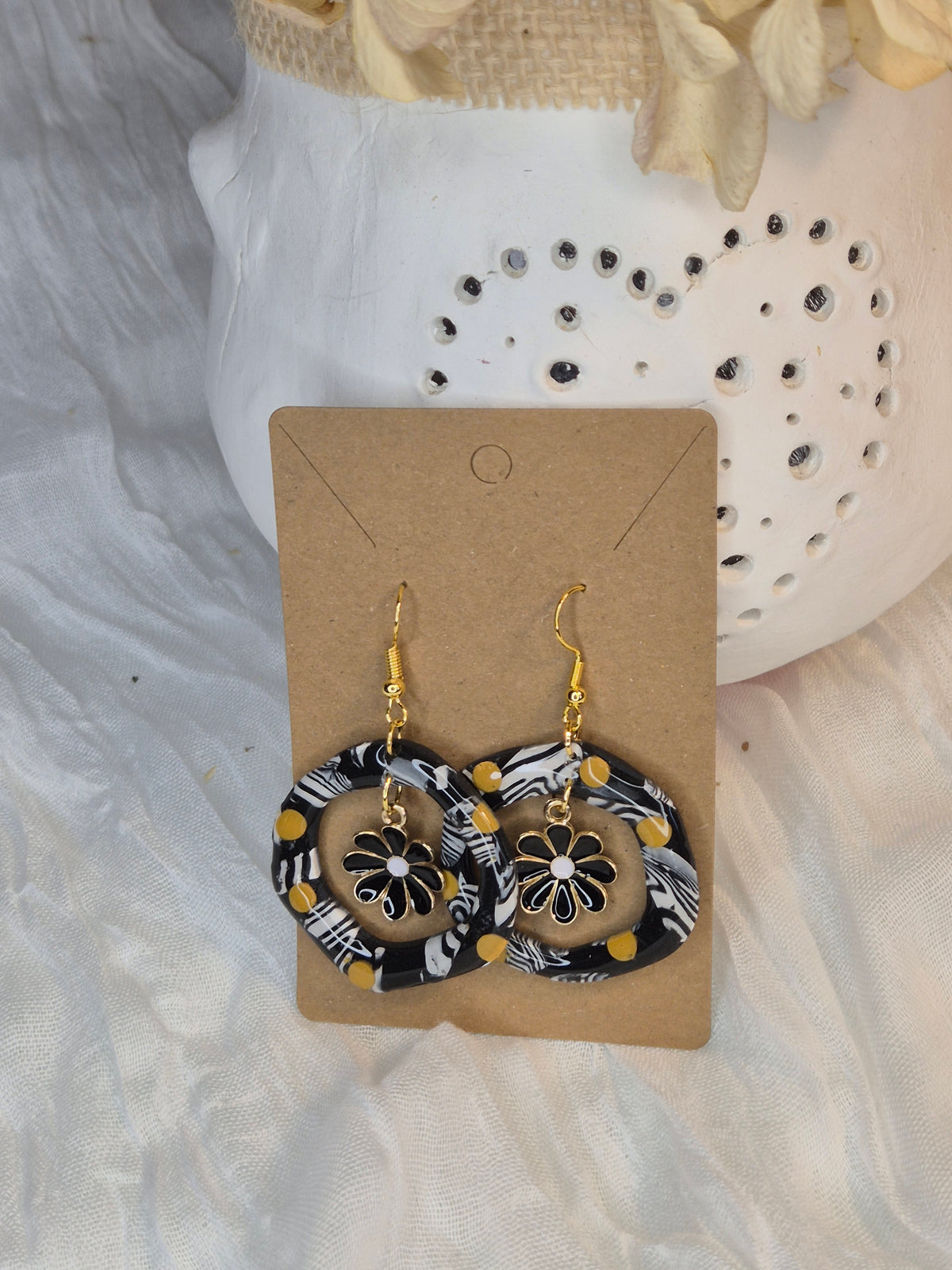 Boucle d'oreille 5,5cm