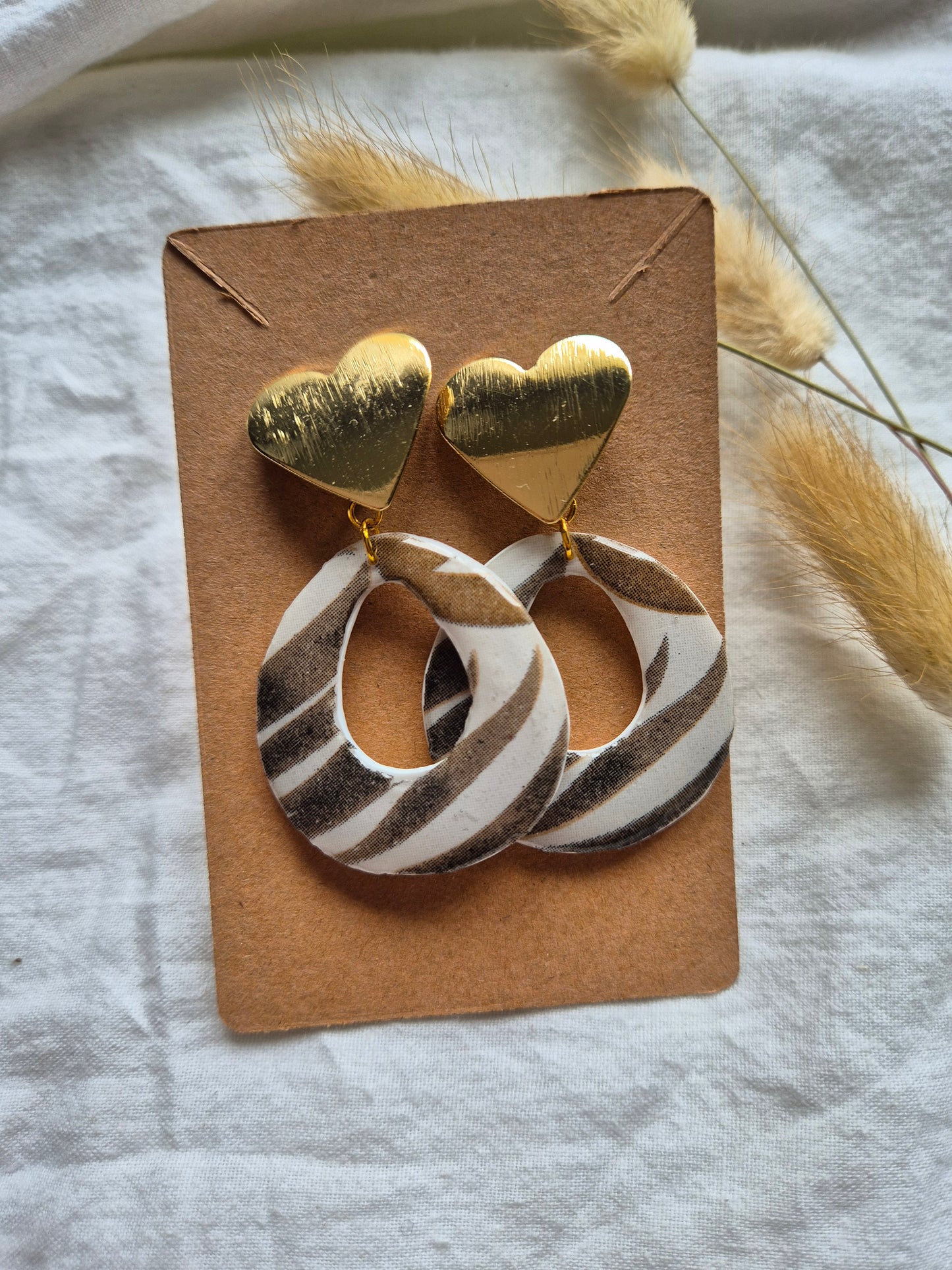 Boucle d'oreille 5,5cm