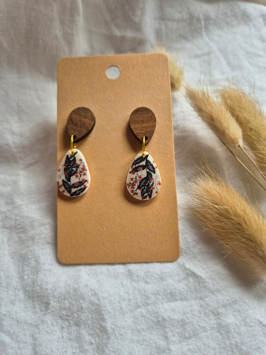 Boucle d'oreille 4cm