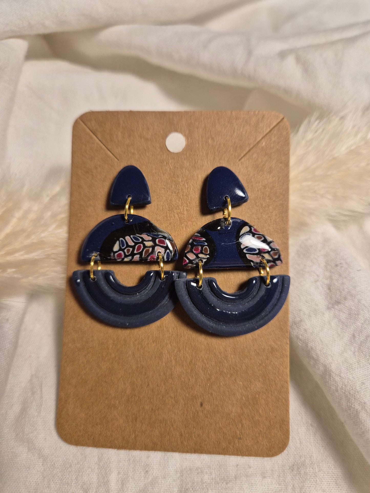 Boucle d'oreille 4cm