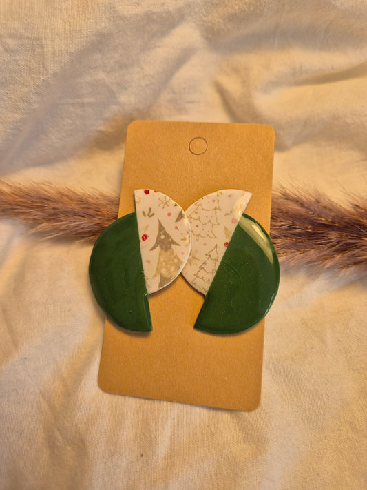 Boucle d'oreille 4,5cm