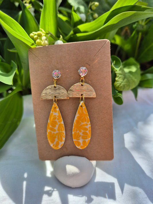 Boucle d'oreille 6cm