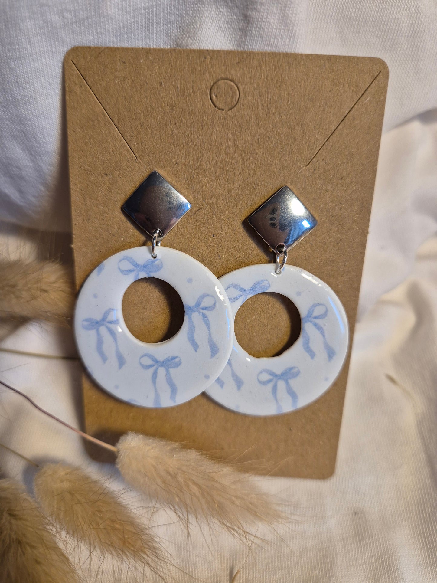 Boucle d'oreille 4,5cm