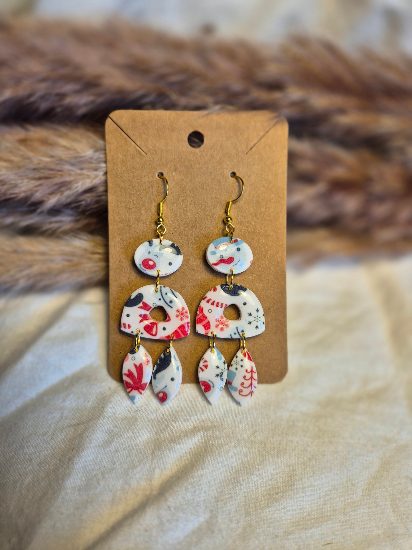 Boucle d'oreille 7,5cm
