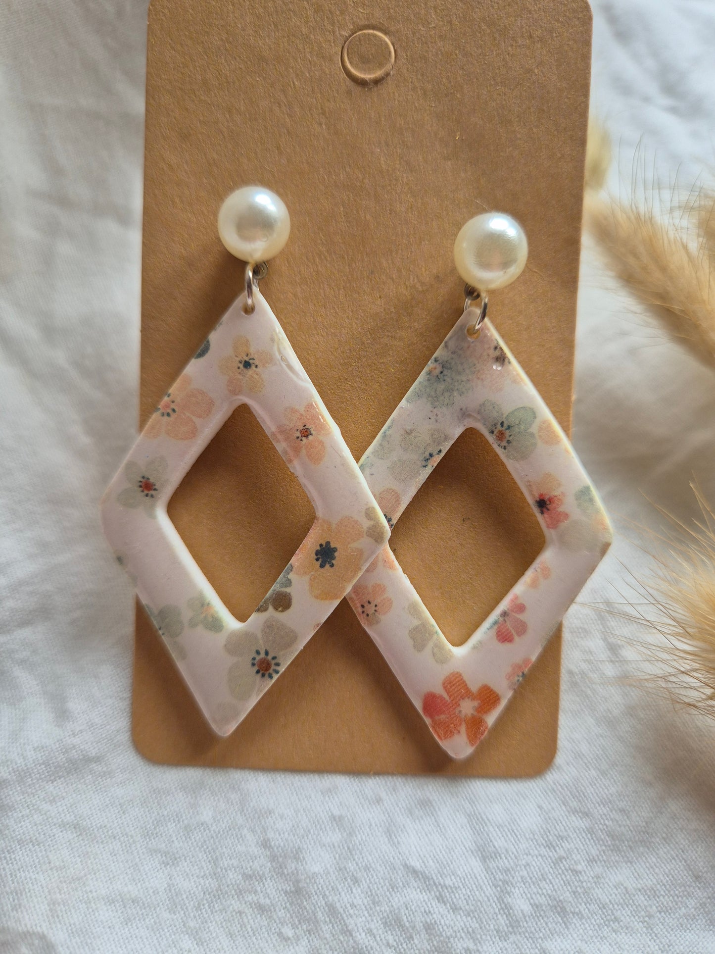 Boucle d'oreille 6cm