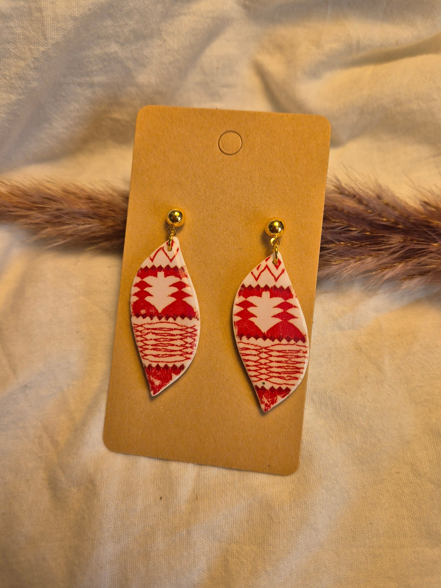 Boucle d'oreille 4,5cm