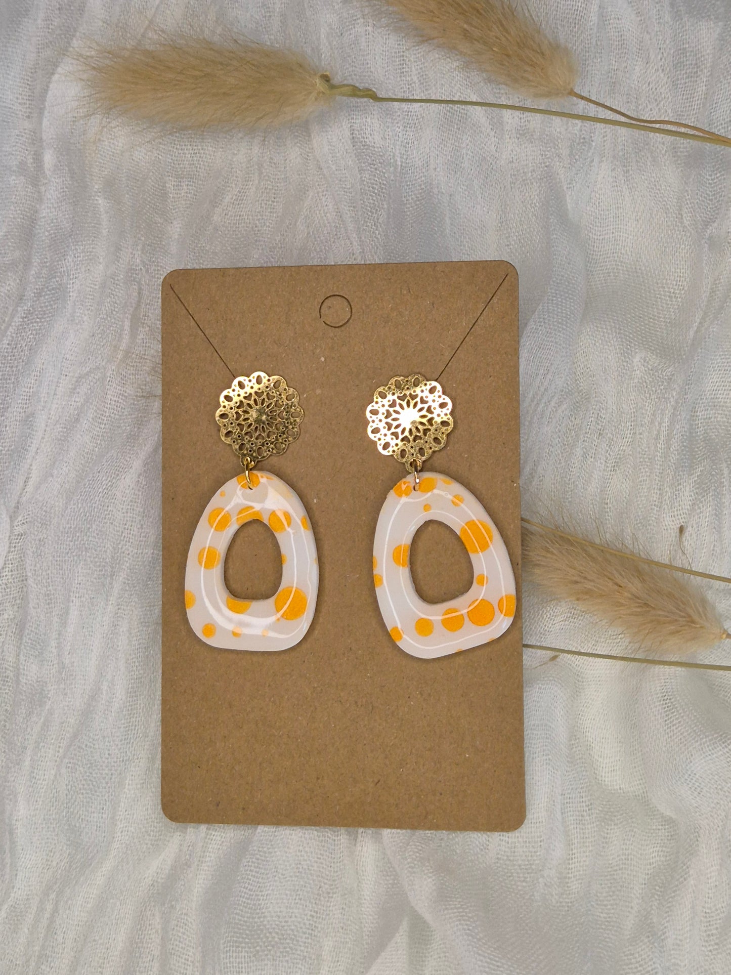 Boucle d'oreille 4,5cm