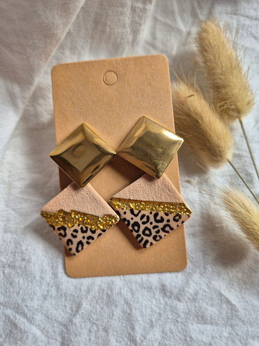 Boucle d'oreille 5,5cm